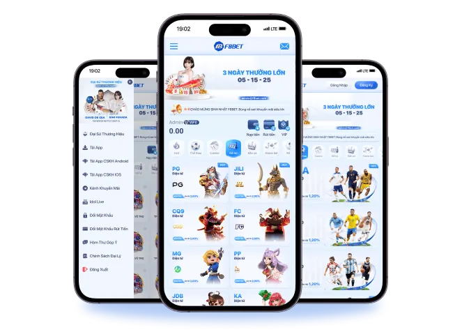 Giao diện nhiều trò chơi cá cược như thể thao, slot, casino, bắn cá, minh họa sự đa dạng sản phẩm của f18678 Bet